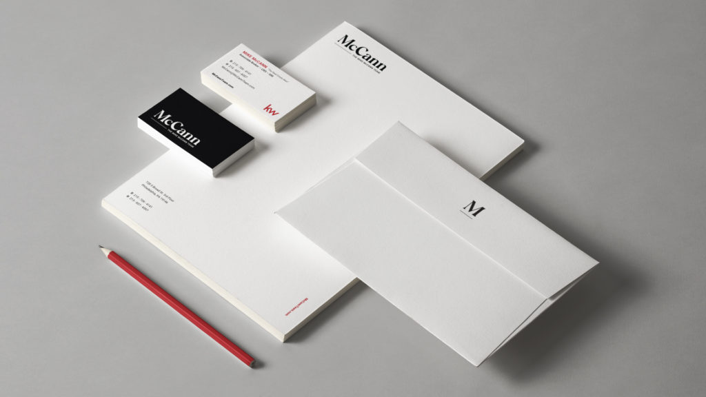 A corporate identity suite consists of your brand's marketing applications.